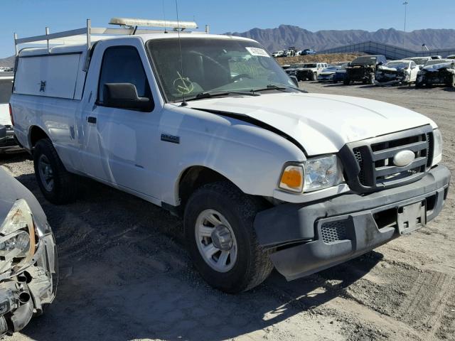 1FTYR10D87PA57873 - 2007 FORD RANGER WHITE photo 1