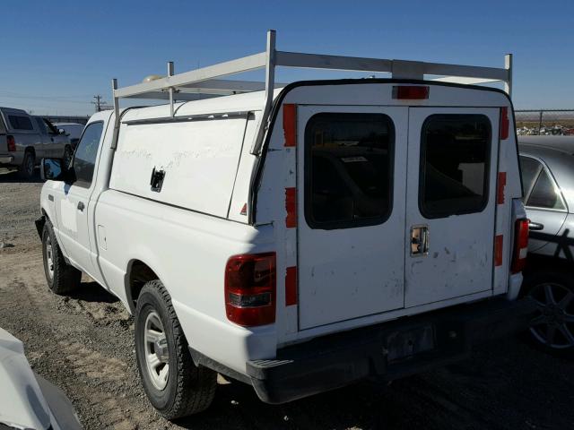 1FTYR10D87PA57873 - 2007 FORD RANGER WHITE photo 3