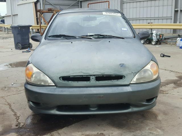 KNADC123626148687 - 2002 KIA RIO GREEN photo 9