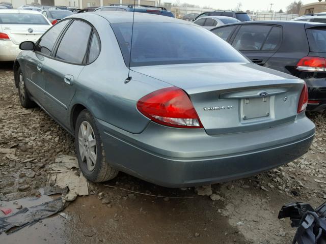 1FAFP53245A276804 - 2005 FORD TAURUS SE GREEN photo 3