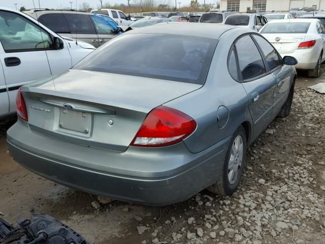 1FAFP53245A276804 - 2005 FORD TAURUS SE GREEN photo 4