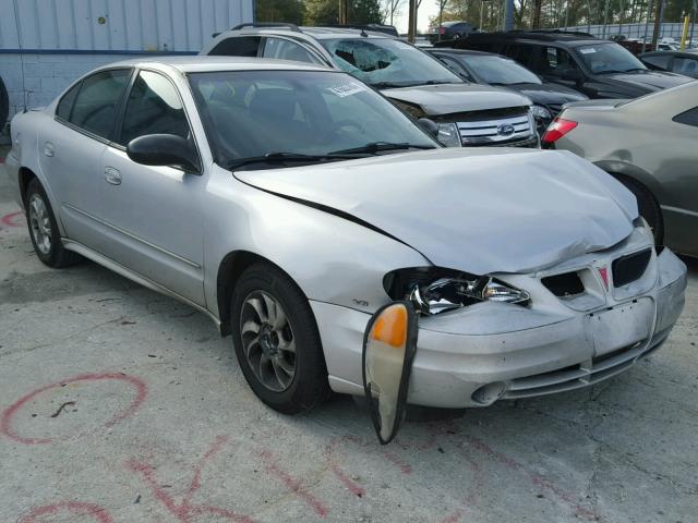 1G2NF52E93M730128 - 2003 PONTIAC GRAND AM S SILVER photo 1