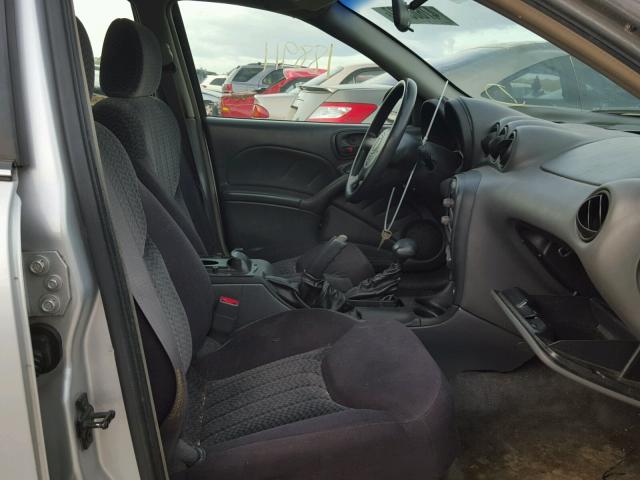 1G2NF52E93M730128 - 2003 PONTIAC GRAND AM S SILVER photo 5