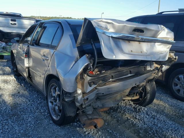 1G1ZS58F48F112471 - 2008 CHEVROLET MALIBU LS ვერცხლისფერი ფოტო 3