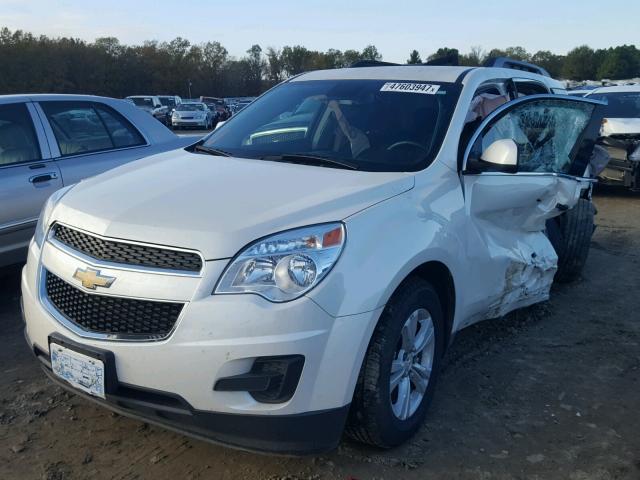 1GNALBEK6FZ141359 - 2015 CHEVROLET EQUINOX LT WHITE photo 2