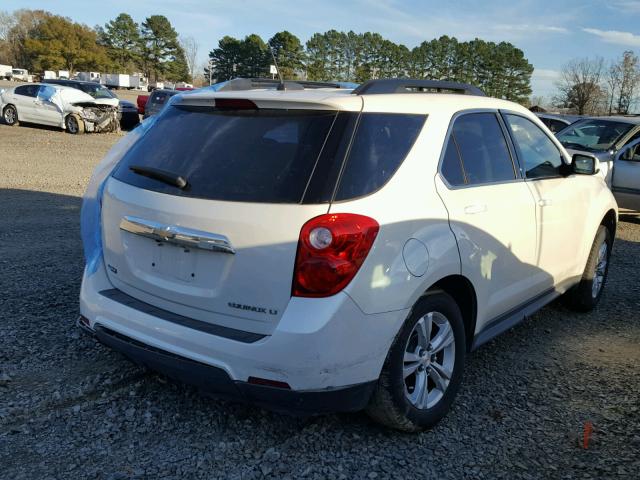 1GNALBEK6FZ141359 - 2015 CHEVROLET EQUINOX LT WHITE photo 4