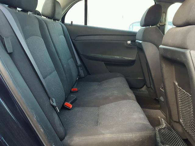 1G1ZH57B794153378 - 2009 CHEVROLET MALIBU 1LT BLUE photo 6