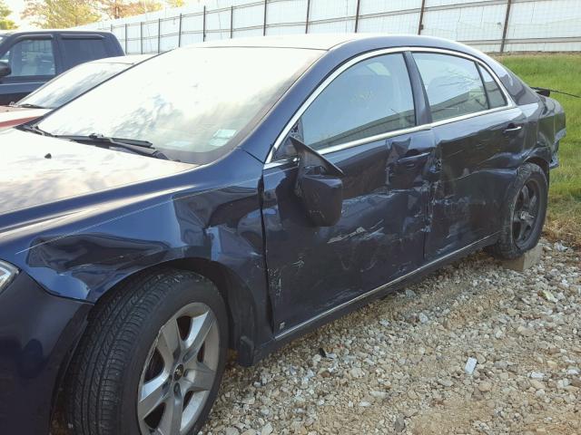 1G1ZH57B794153378 - 2009 CHEVROLET MALIBU 1LT BLUE photo 9