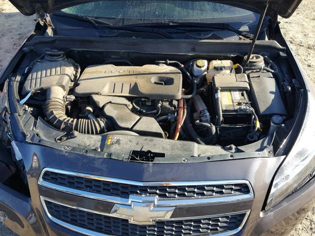 1G11D5RR4DF112772 - 2013 CHEVROLET MALIBU 1LT GRAY photo 7