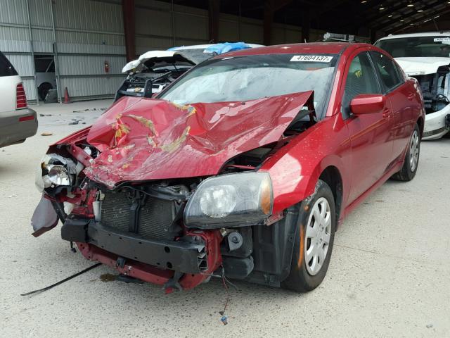 4A32B3FF8BE004803 - 2011 MITSUBISHI GALANT ES RED photo 2