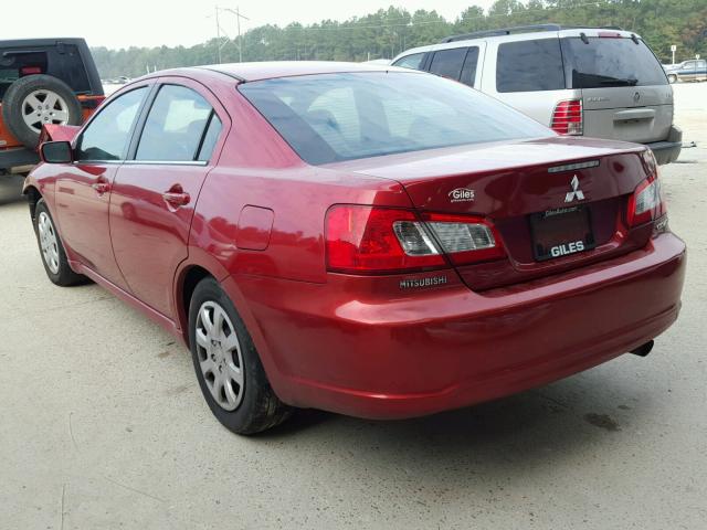 4A32B3FF8BE004803 - 2011 MITSUBISHI GALANT ES RED photo 3