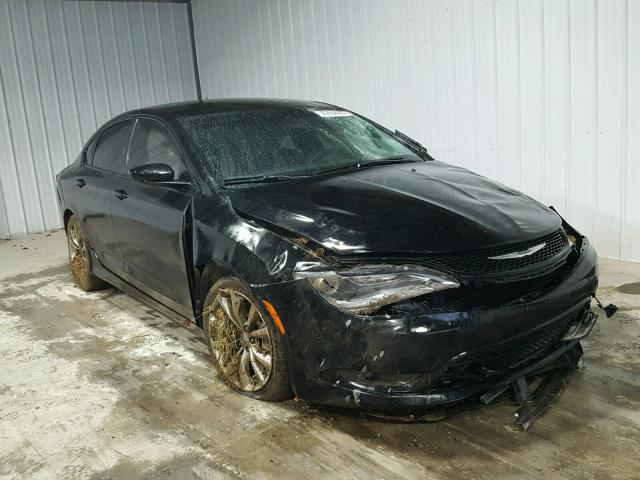 1C3CCCBG1FN565339 - 2015 CHRYSLER 200 S BLACK photo 1