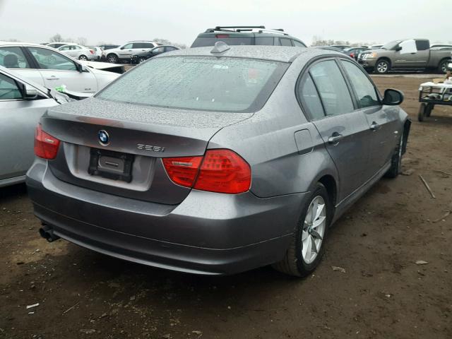 WBAPK7C56AA460393 - 2010 BMW 328 XI GRAY photo 4