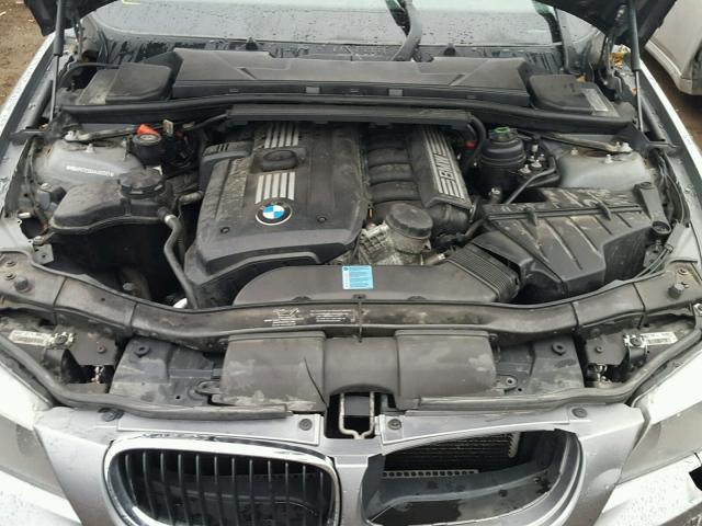 WBAPK7C56AA460393 - 2010 BMW 328 XI GRAY photo 7