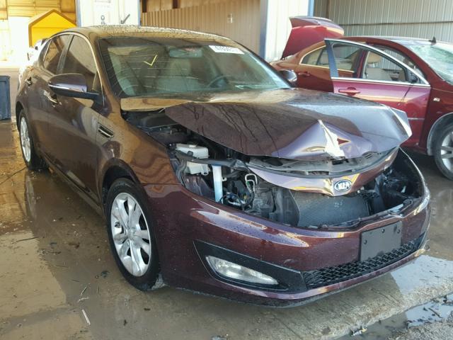 5XXGN4A79DG150549 - 2013 KIA OPTIMA EX BURGUNDY photo 1