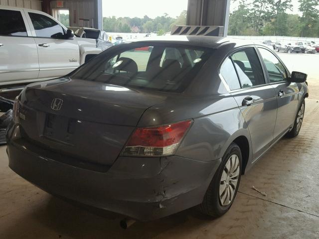 1HGCP26359A061147 - 2009 HONDA ACCORD LX GRAY photo 4