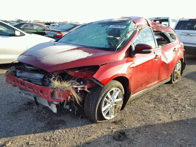 1FADP3K21GL314218 - 2016 FORD FOCUS SE RED photo 2