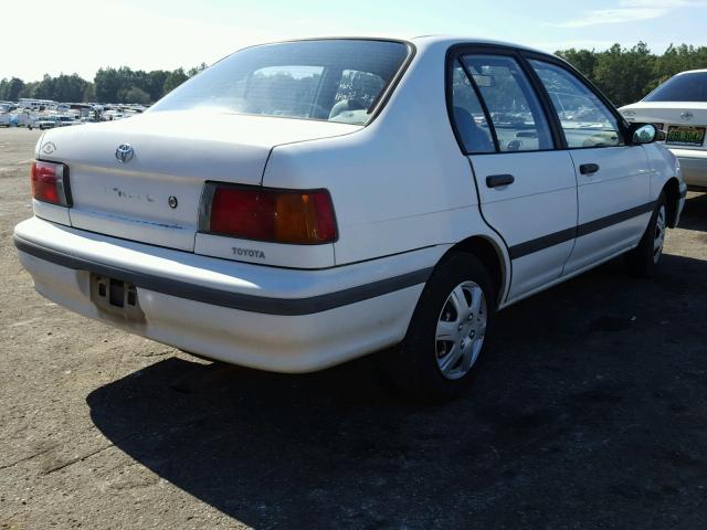 JT2EL43T6R0435458 - 1994 TOYOTA TERCEL DX WHITE photo 4