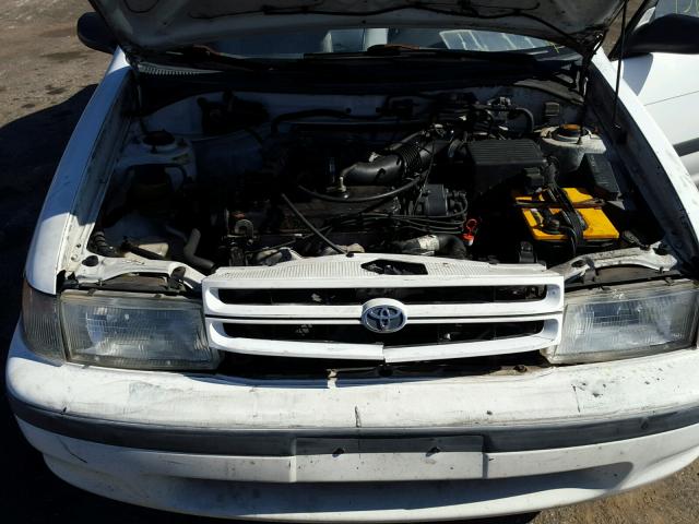 JT2EL43T6R0435458 - 1994 TOYOTA TERCEL DX WHITE photo 7