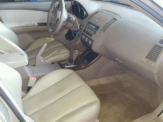 1N4BL11D75C211828 - 2005 NISSAN ALTIMA SE SILVER photo 5