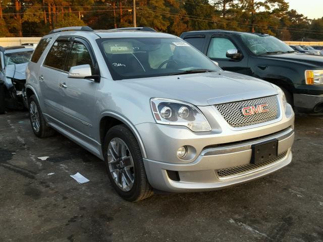 1GKKVTED0CJ155321 - 2012 GMC ACADIA DEN SILVER photo 1