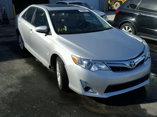 4T4BF1FKXDR295324 - 2013 TOYOTA CAMRY L SILVER photo 1