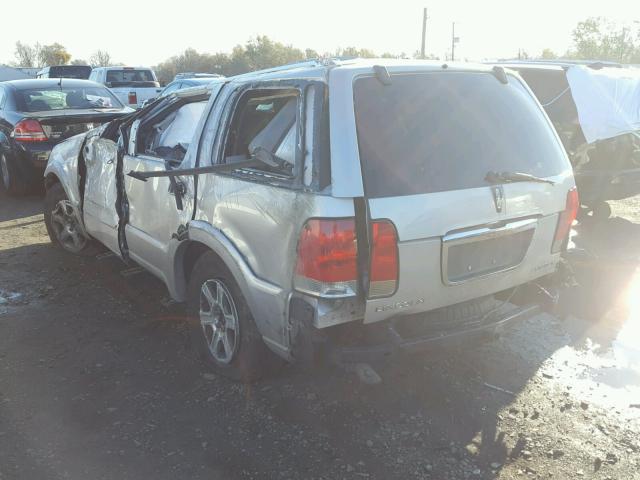 5LMEU68HX5ZJ06863 - 2005 LINCOLN AVIATOR 银色 照片 3