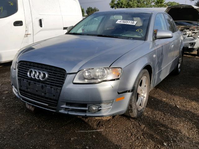 WAUAF78E36A247783 - 2006 AUDI A4 2 GRAY photo 2