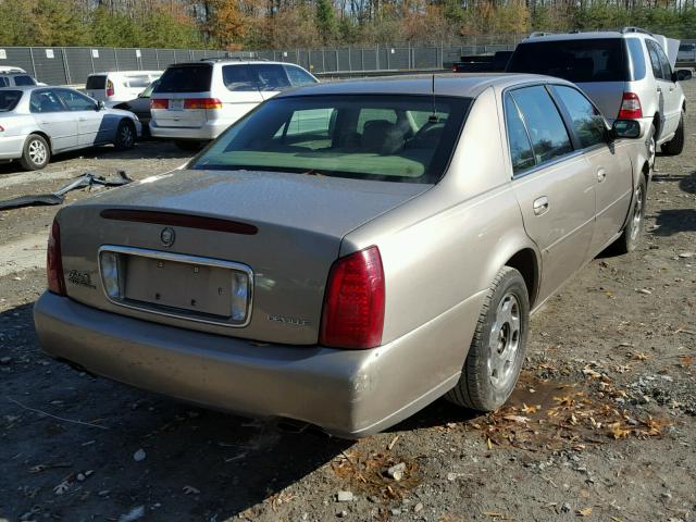 1G6KD54Y0YU348558 - 2000 CADILLAC DEVILLE GRAY photo 4