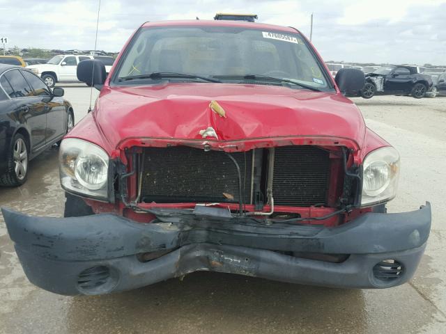 1D7HA16K68J204408 - 2008 DODGE RAM 1500 S RED photo 7