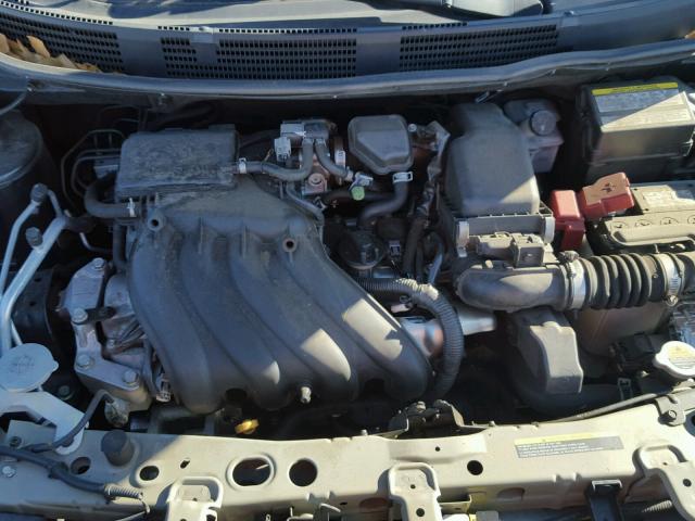 3N1CN7AP0DL840701 - 2013 NISSAN VERSA S 黑色 照片 7