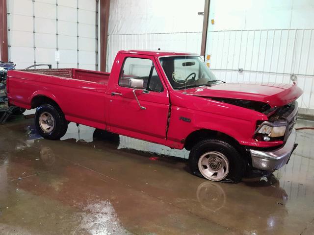 1FTEF15H7TLB28943 - 1996 FORD F150 RED photo 1