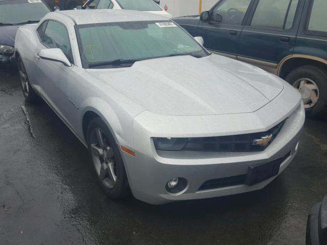 2G1FC1E37C9123601 - 2012 CHEVROLET CAMARO LT SILVER photo 1