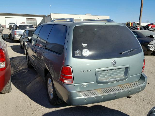 2MRDA22247BJ00262 - 2007 MERCURY MONTEREY L CREAM photo 3