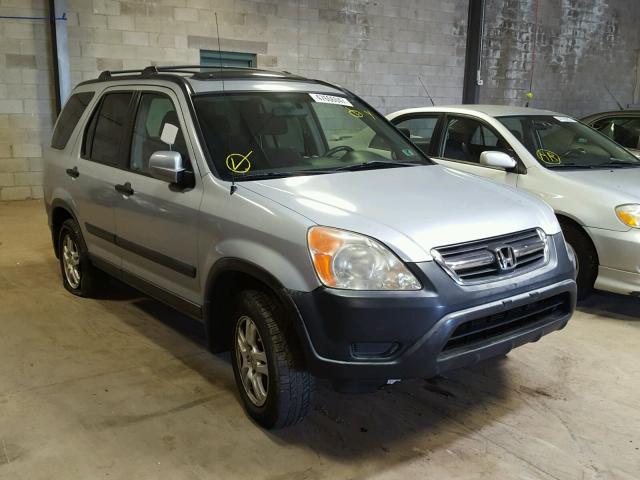 JHLRD78832C035327 - 2002 HONDA CR-V EX ვერცხლისფერი ფოტო 1