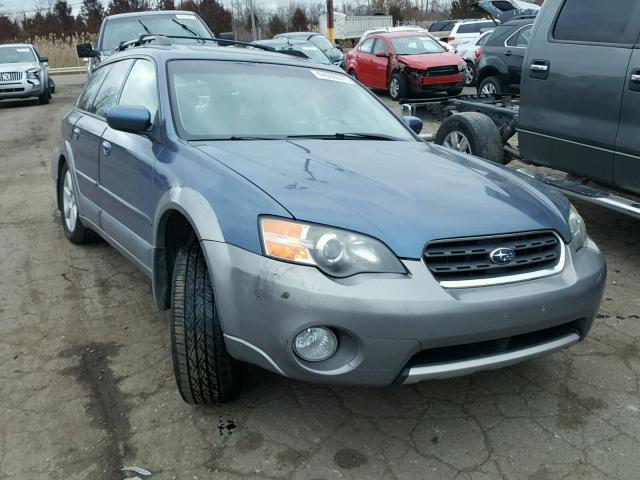 4S4BP62C757356776 - 2005 SUBARU LEGACY OUT BLUE photo 1