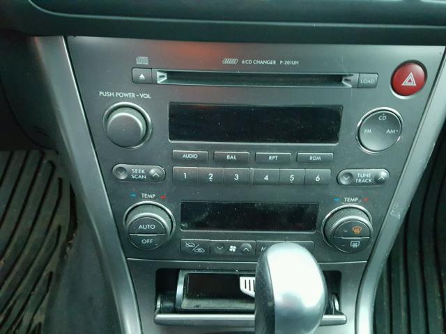 4S4BP62C757356776 - 2005 SUBARU LEGACY OUT BLUE photo 9