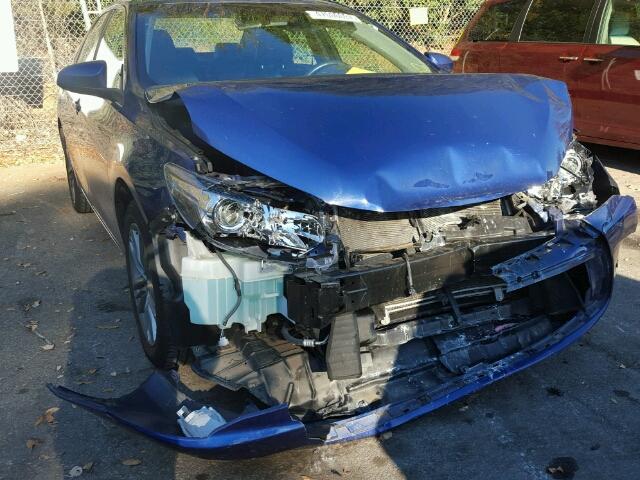 4T1BF1FK5GU588319 - 2016 TOYOTA CAMRY LE BLUE photo 9