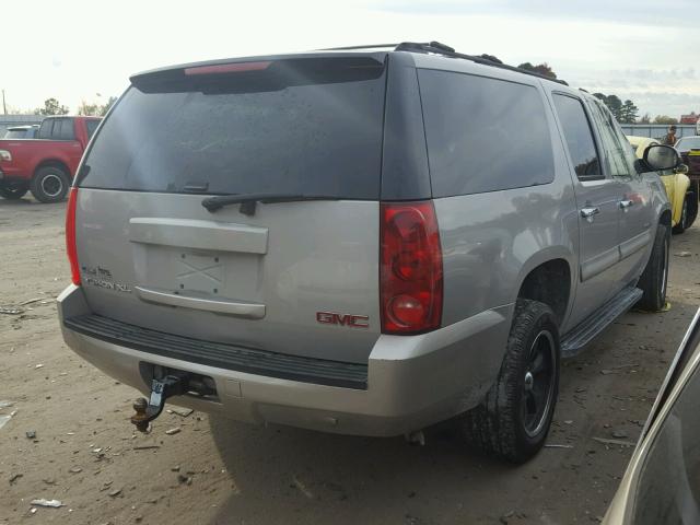 1GKFC16067J241049 - 2007 GMC YUKON XL C BEIGE photo 4