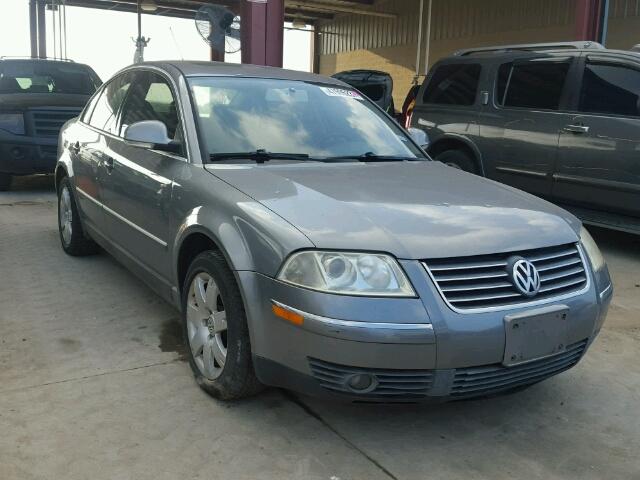 WVWAD63B95E050494 - 2005 VOLKSWAGEN PASSAT GLS GRAY photo 1