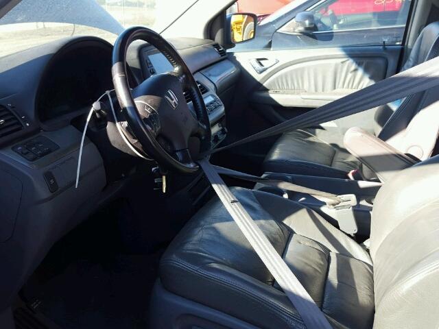 5FNRL38746B008808 - 2006 HONDA ODYSSEY EX BLUE photo 5