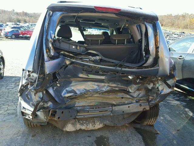 5FNRL38746B008808 - 2006 HONDA ODYSSEY EX BLUE photo 9