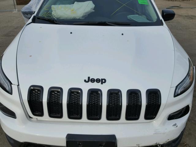 1C4PJMAB8HW656152 - 2017 JEEP CHEROKEE S WHITE photo 7