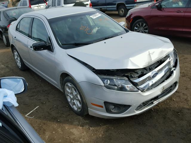 3FAHP0HA9BR253841 - 2011 FORD FUSION SE SILVER photo 1