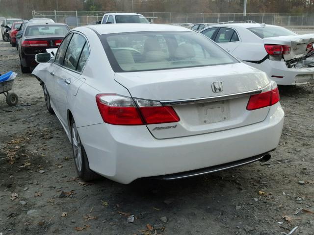 1HGCR2F72FA032746 - 2015 HONDA ACCORD EX WHITE photo 3