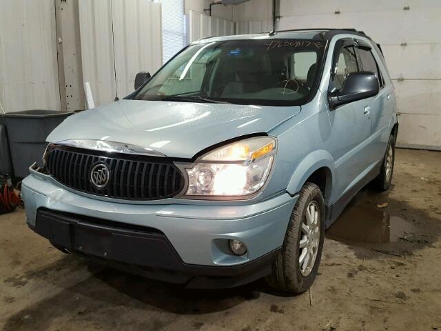 3G5DA03L16S522441 - 2006 BUICK RENDEZVOUS BLUE photo 2