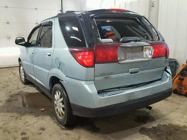 3G5DA03L16S522441 - 2006 BUICK RENDEZVOUS BLUE photo 3