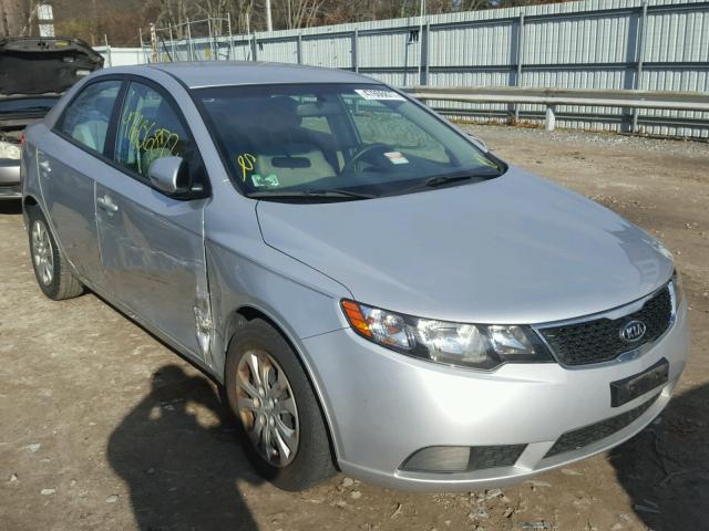 KNAFU4A23C5501992 - 2012 KIA FORTE EX SILVER photo 1