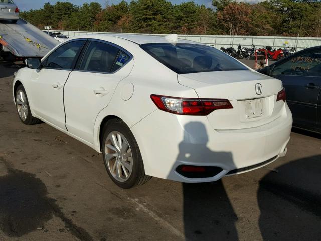 19UDE2F39HA011022 - 2017 ACURA ILX BASE WHITE photo 3