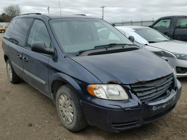 1A4GJ45R07B246369 - 2007 CHRYSLER TOWN & COU BLUE photo 1